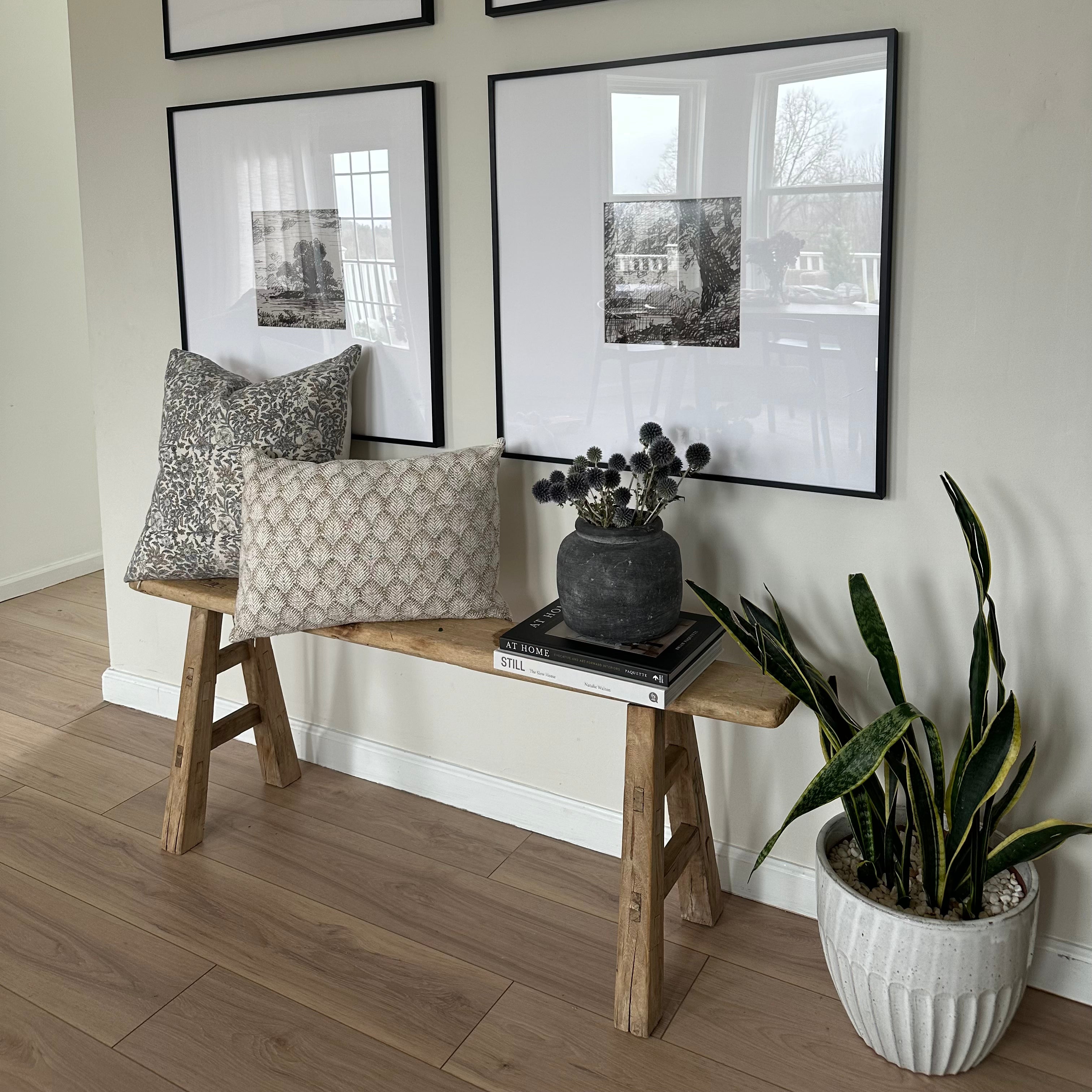 Vintage Wood Bench