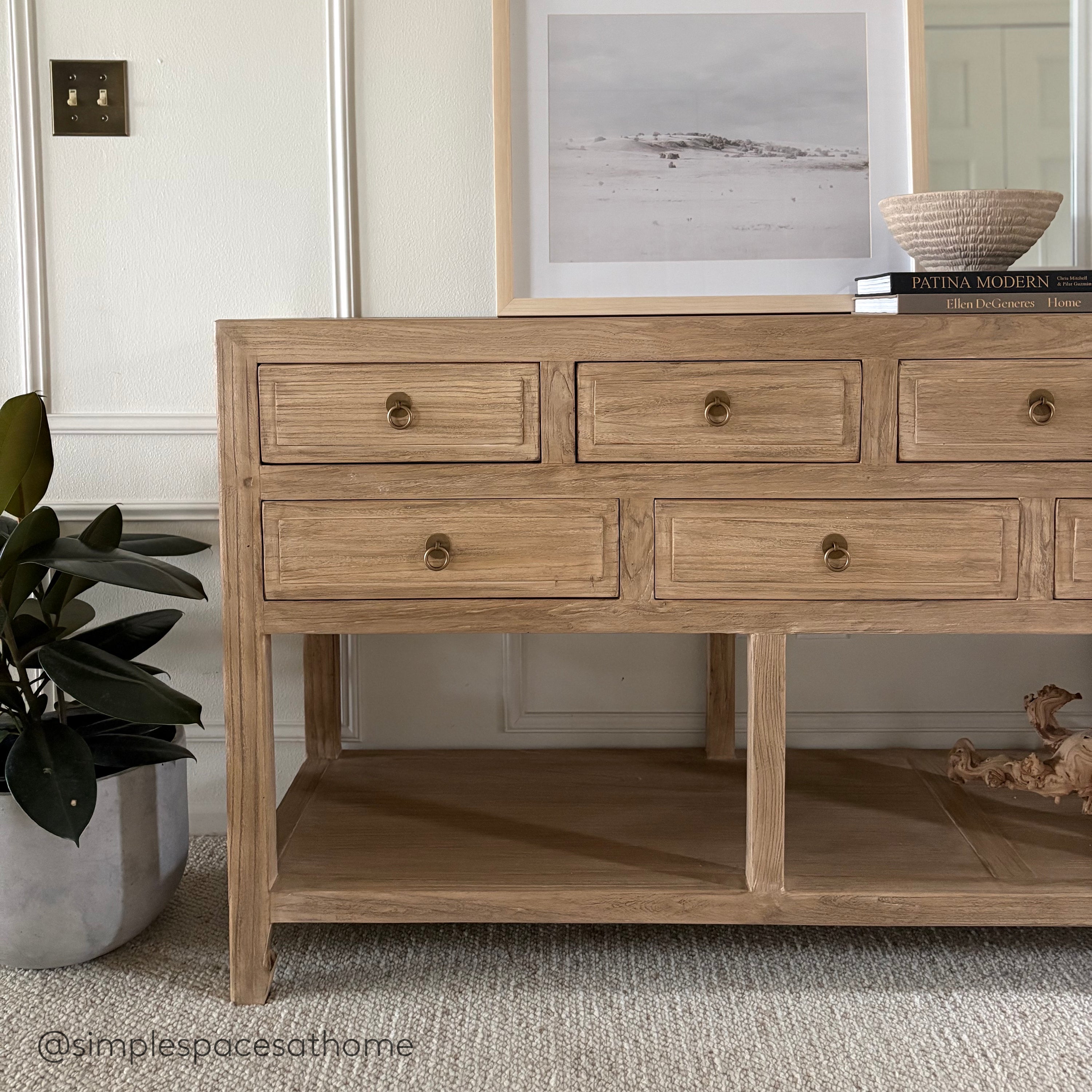 Bandari Nine Drawer Sideboard