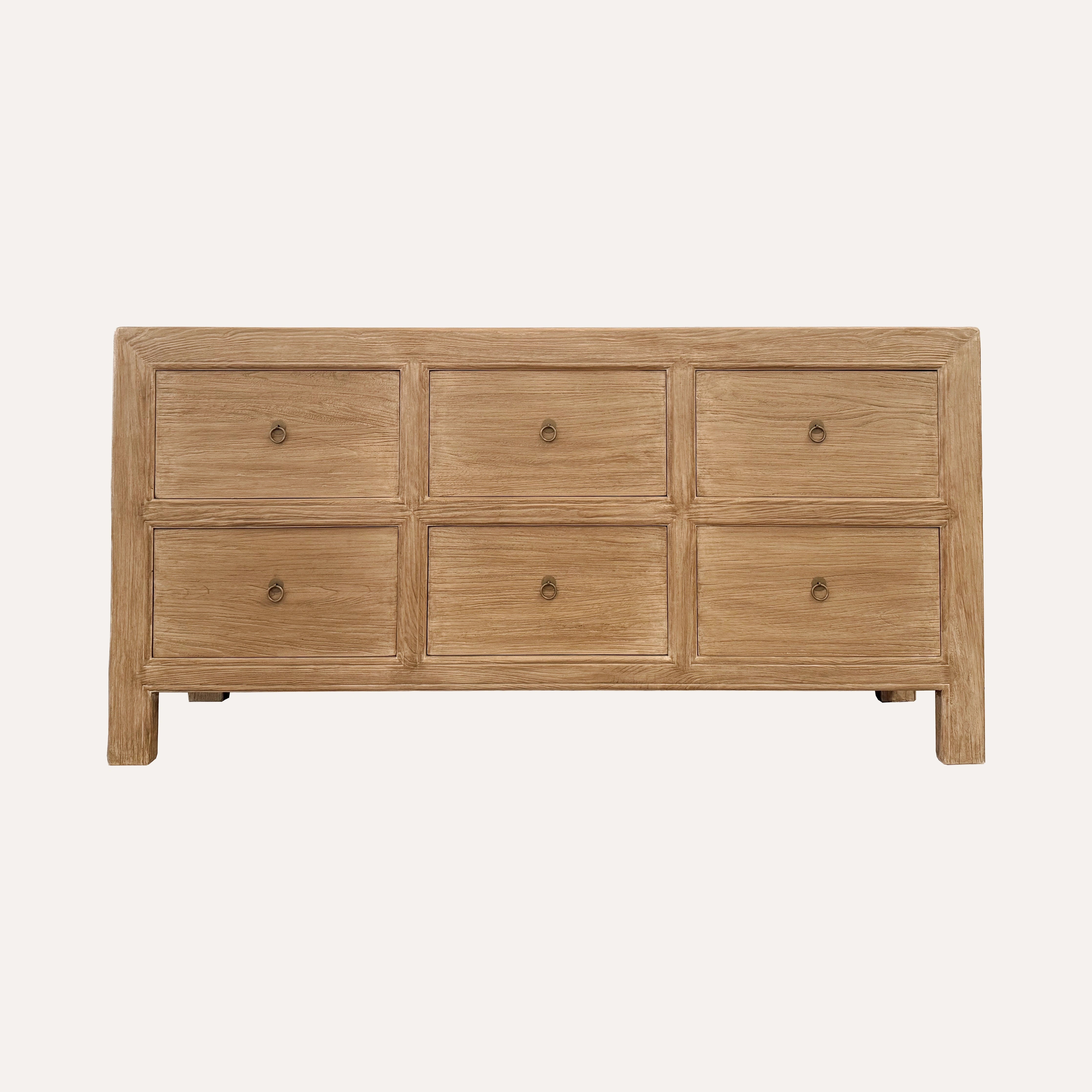 Gamila Six Drawer Sideboard