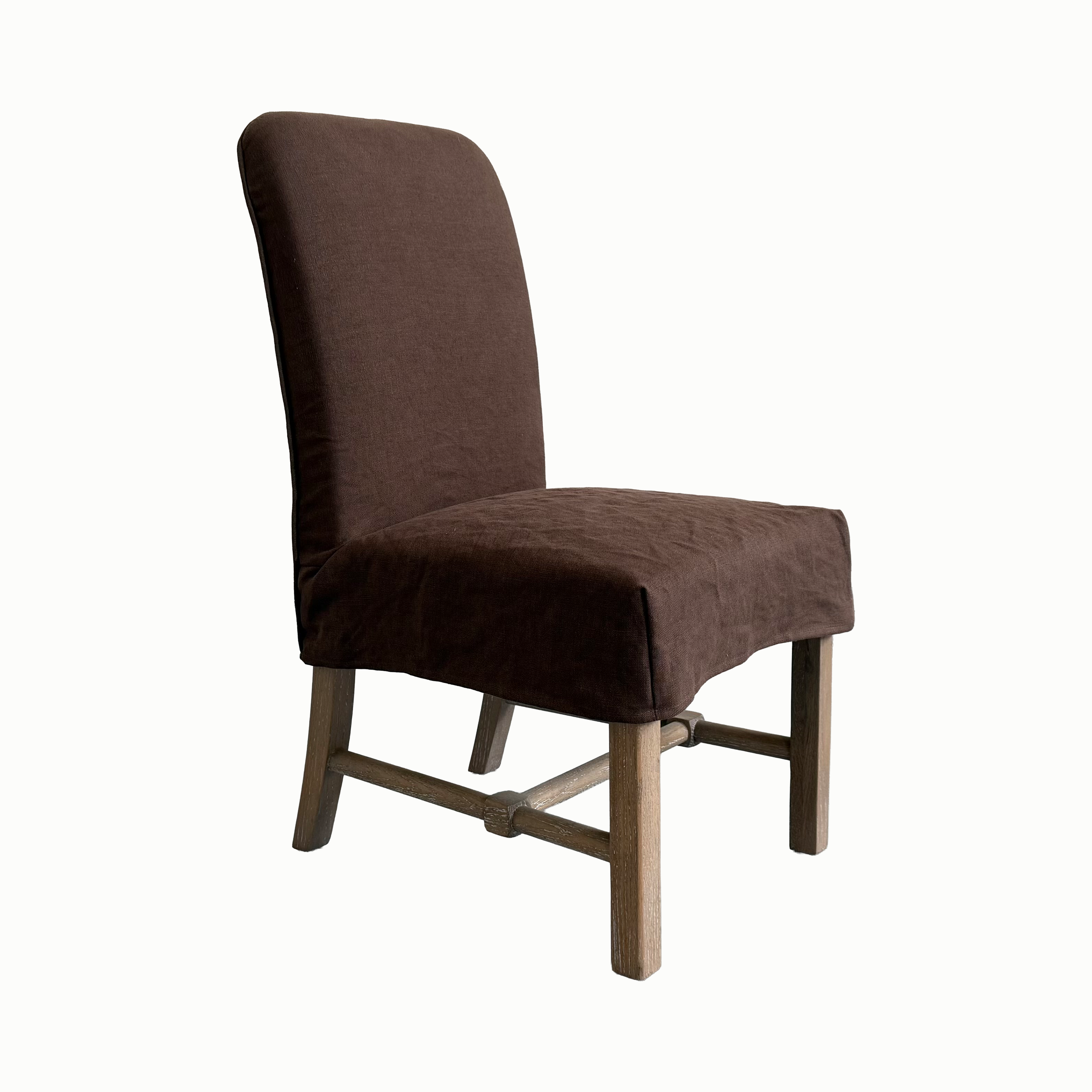 Ian Linen Slipcover Chair