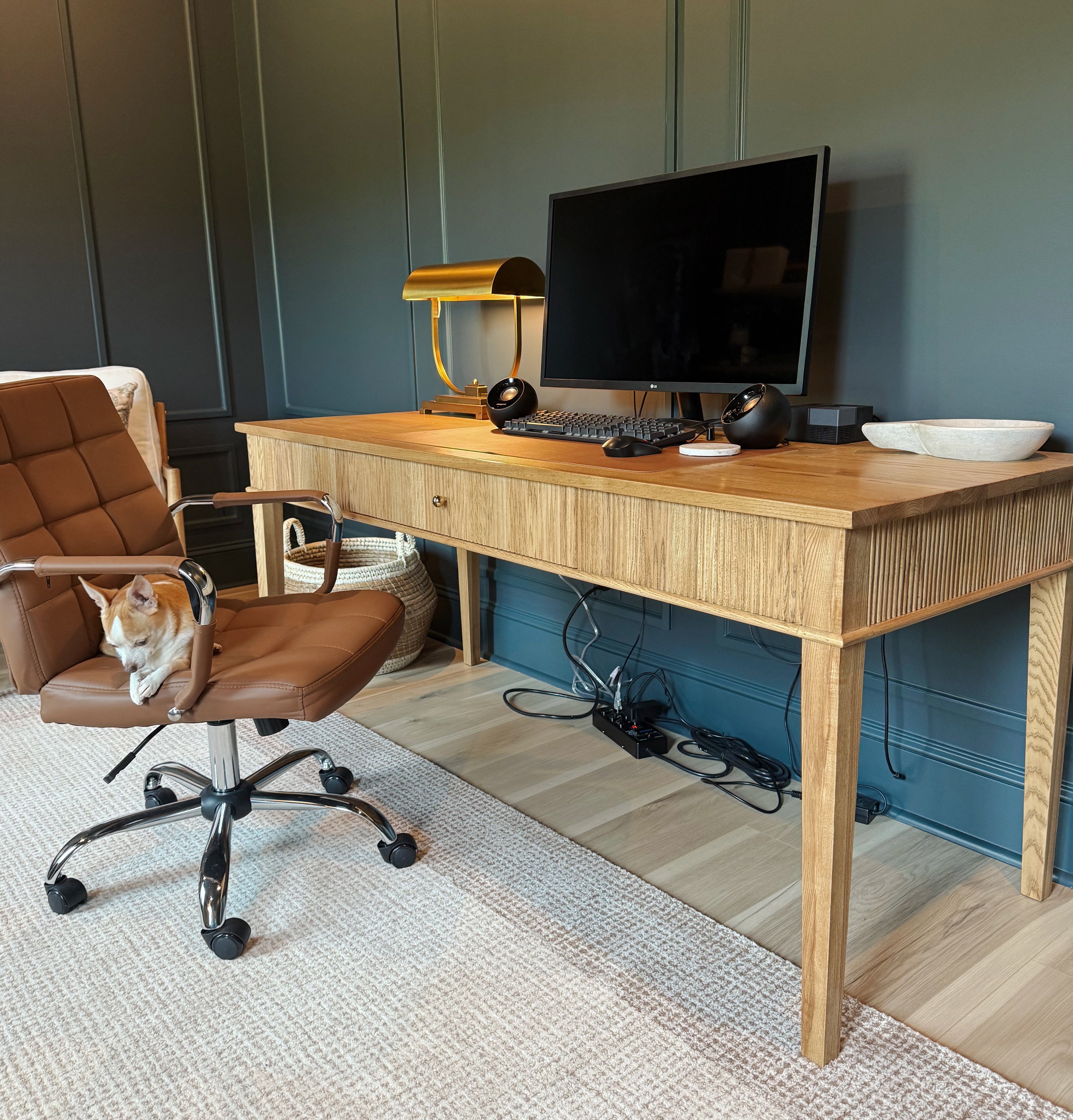 Kimberly Fluted Desk