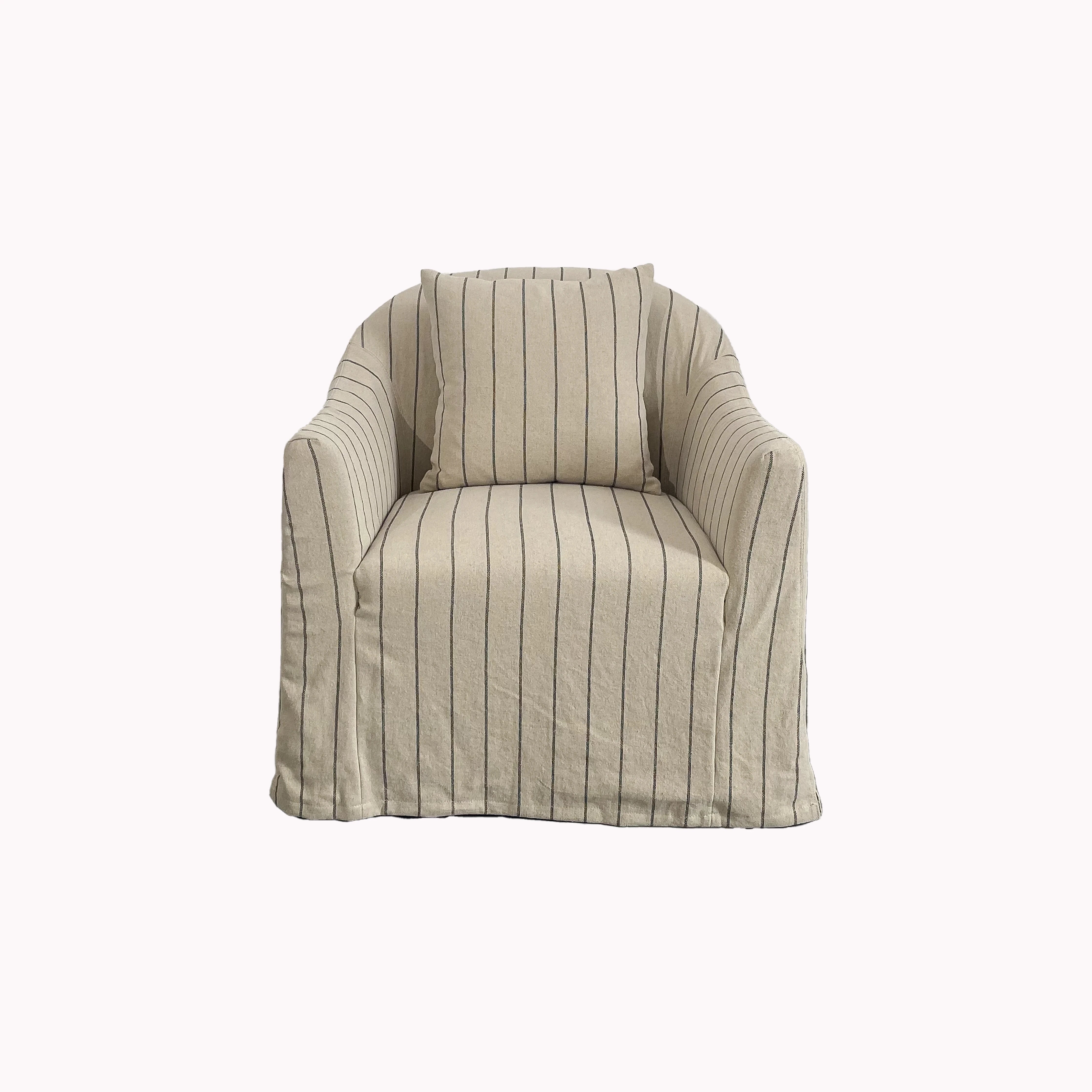 Lola Linen Slipcover Chair