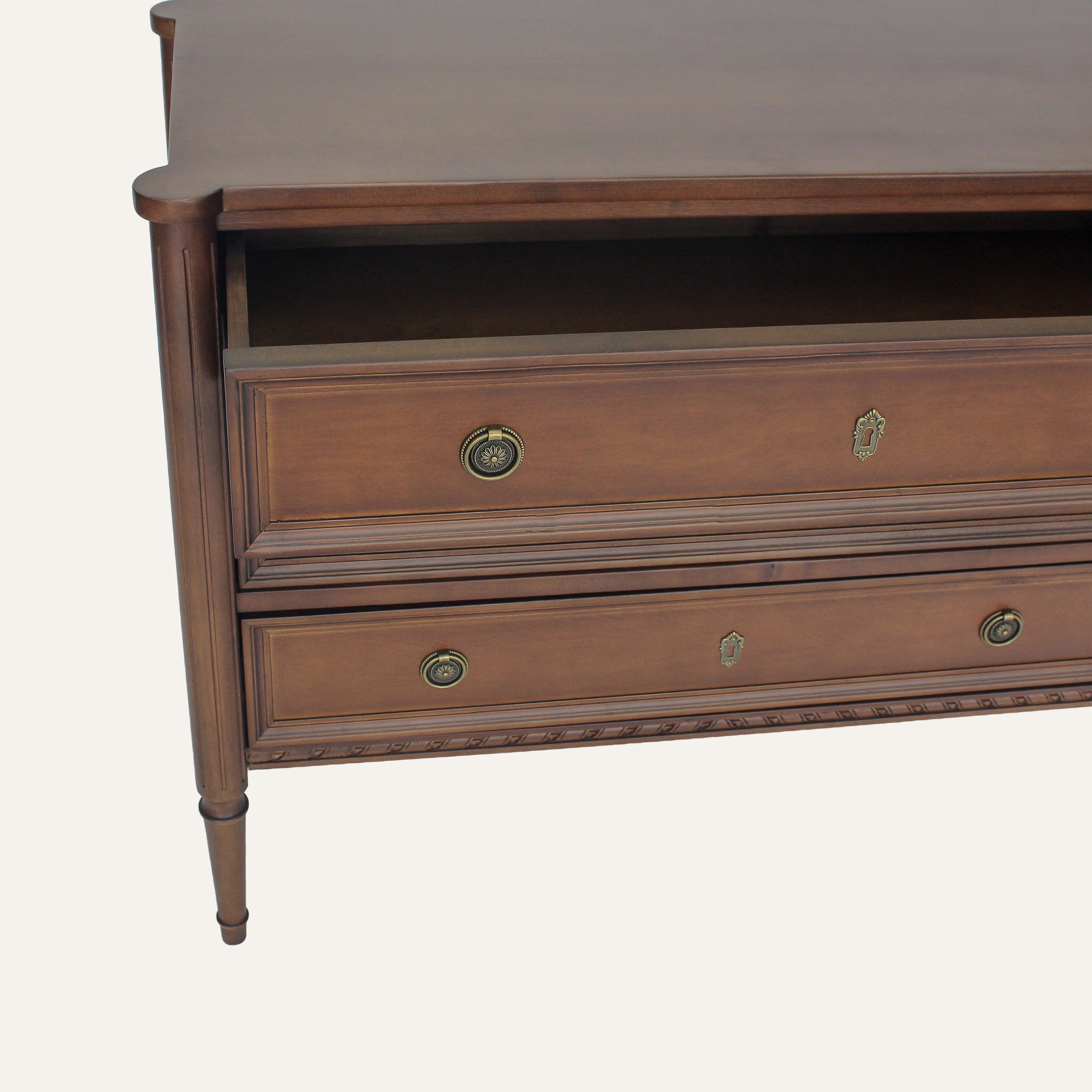 Margot Three Drawer Side Table