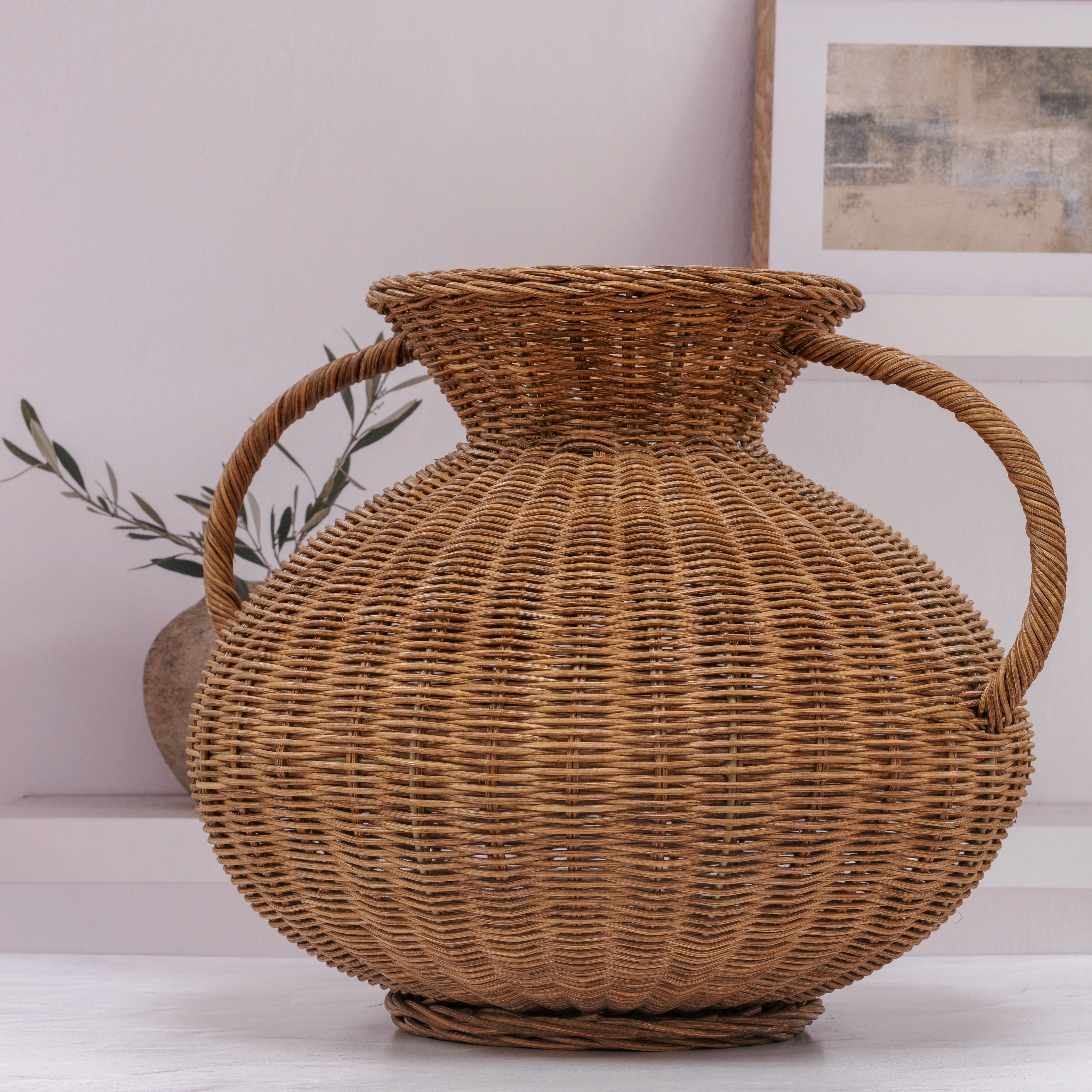 Wicker Vase