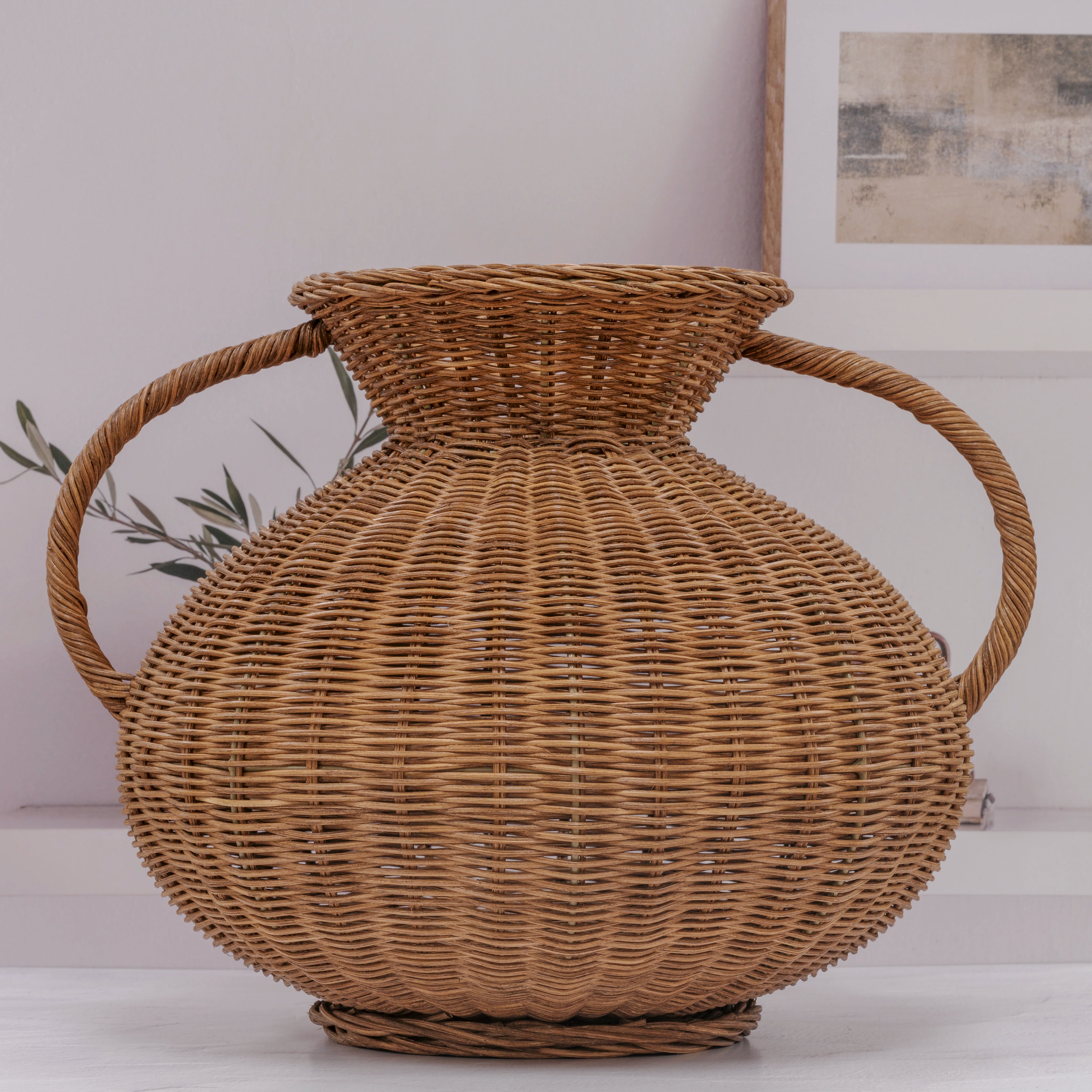 Wicker Vase