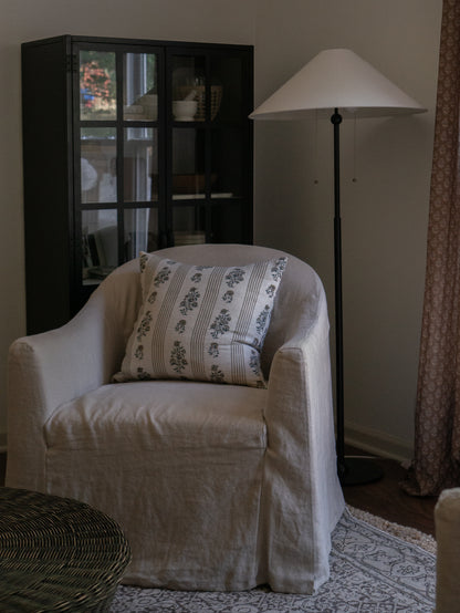 Lola Linen Slipcover Chair
