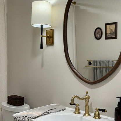 Danielle Oak Oval Mirror