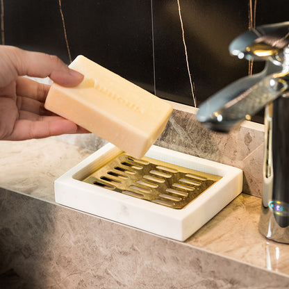 Classic Marble Soap Dish