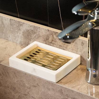 Classic Marble Soap Dish