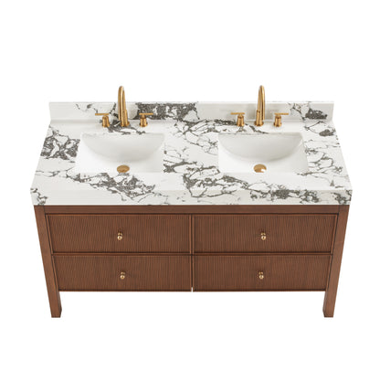 Kimberly Fluted Bathroom Vanity