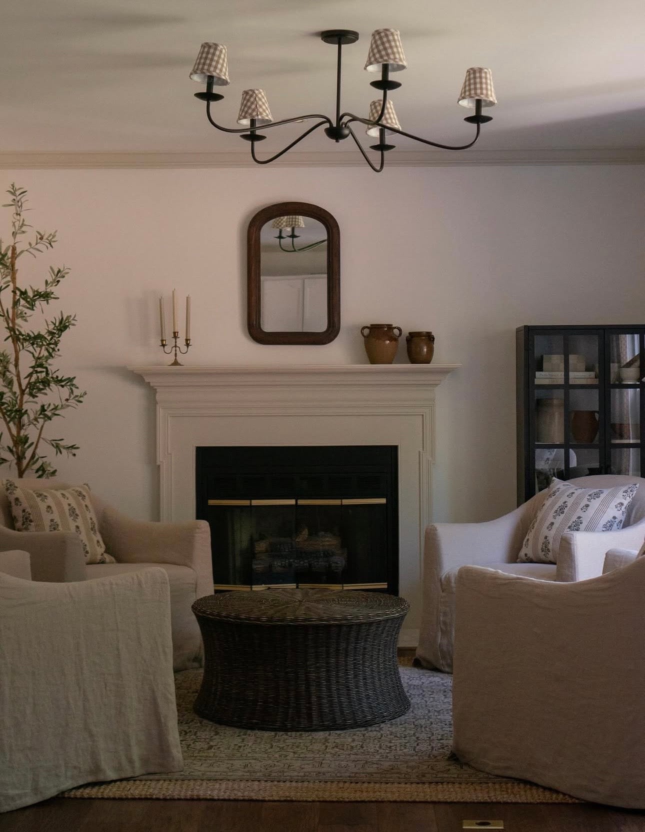 Lola Linen Slipcover Chair