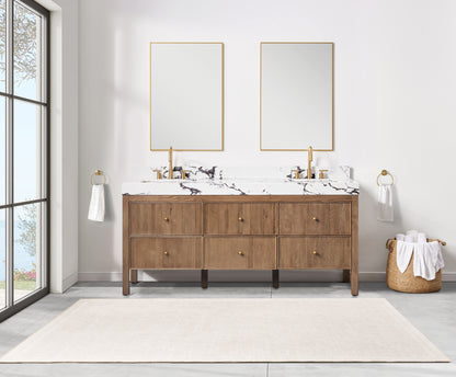 Kimberly Fluted Bathroom Vanity