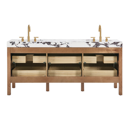 Kimberly Fluted Bathroom Vanity