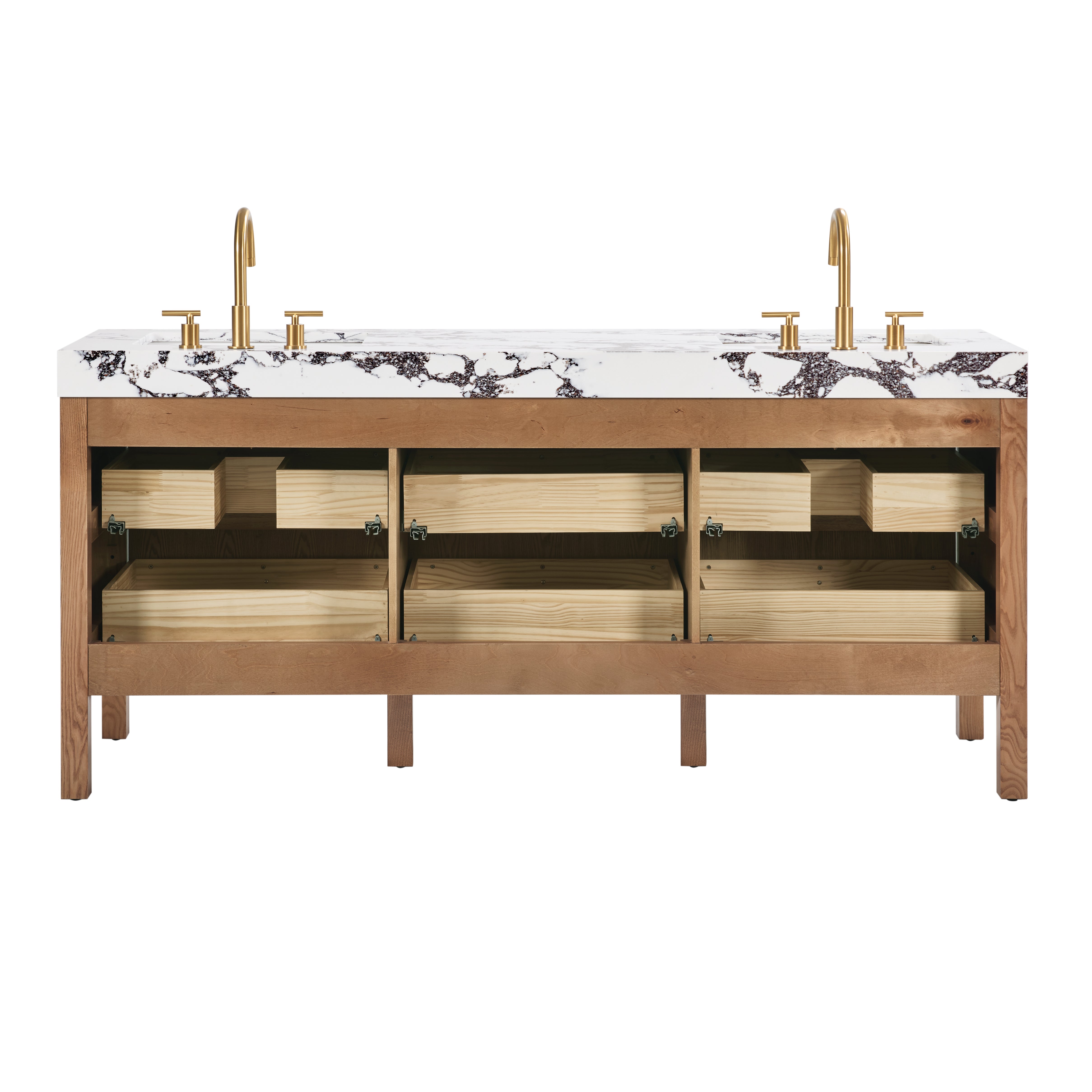 Kimberly Fluted Bathroom Vanity