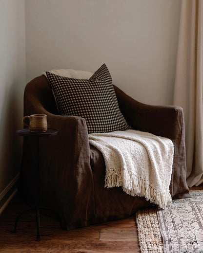Lola Linen Slipcover Chair