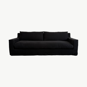 Cannes 100% Linen Slipcover Sofa