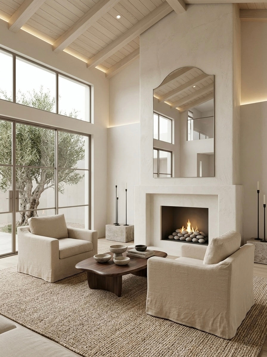 Cannes Linen Slipcover Chair