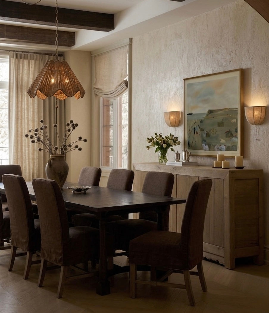 Ian Linen Slipcover Chair