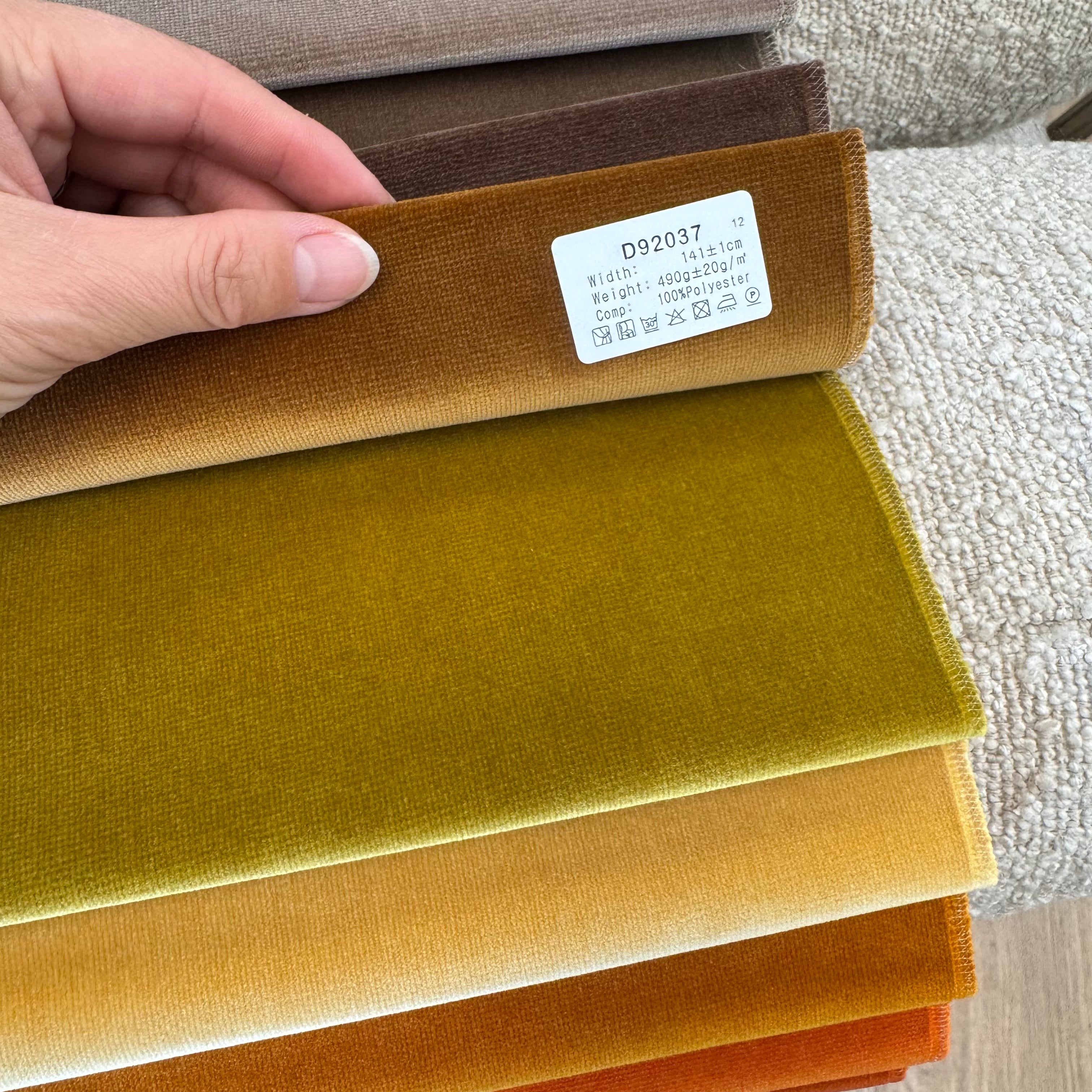 Kensington Velvet Sofa