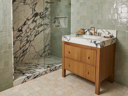 Kimberly Fluted Bathroom Vanity