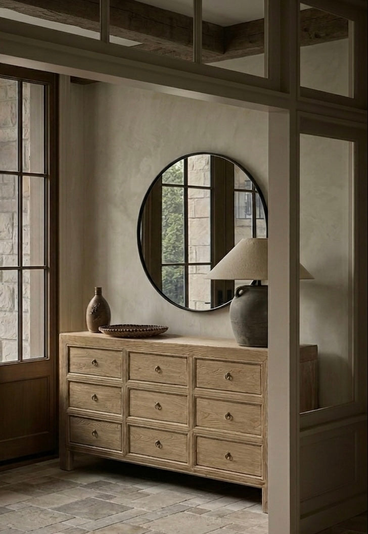 Gamila Nine Drawer Sideboard