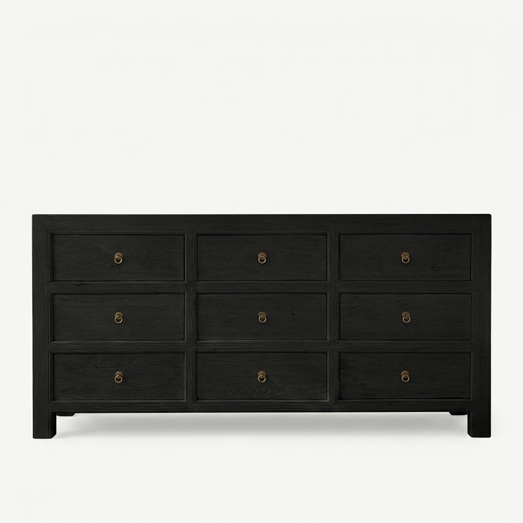 Gamila Nine Drawer Sideboard