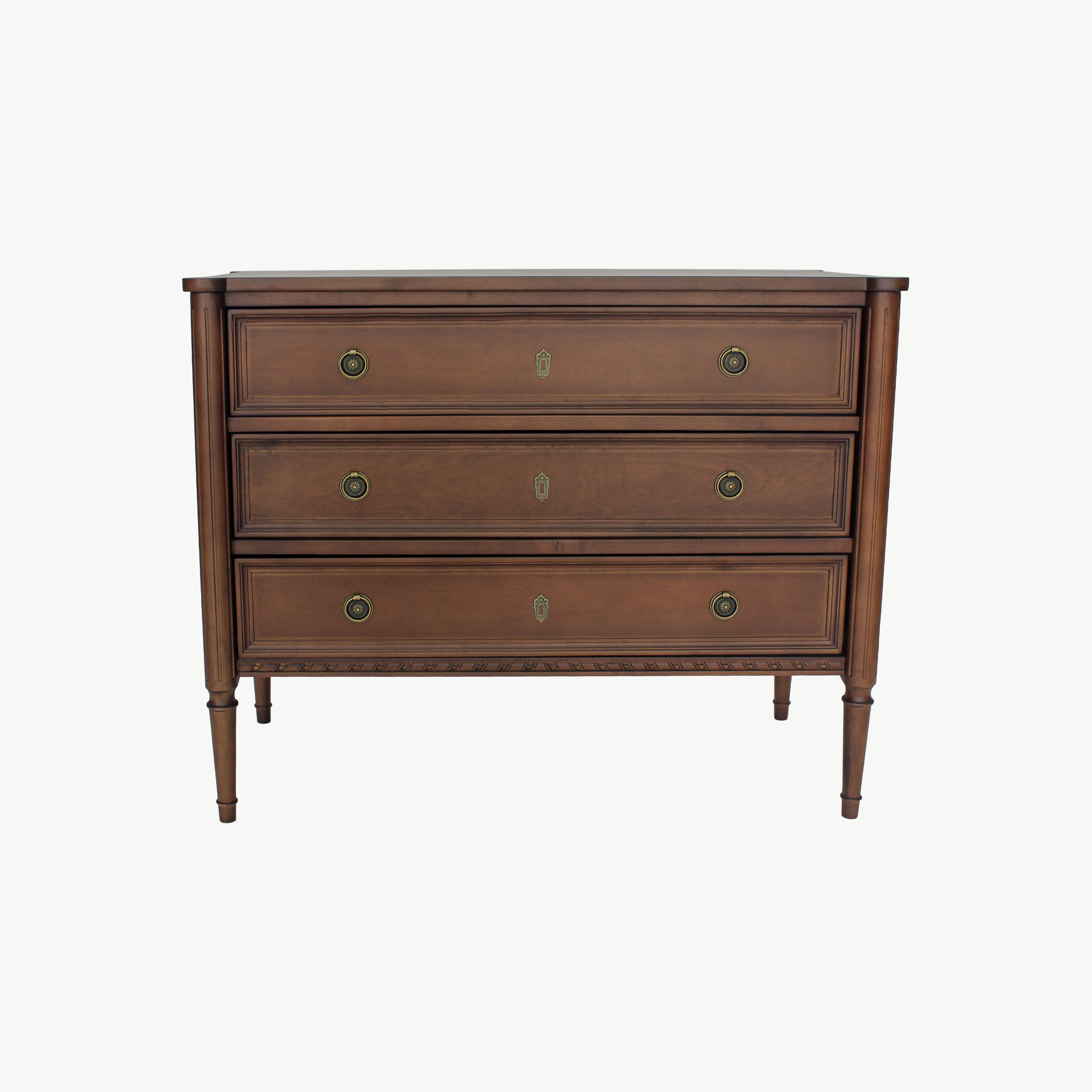 Margot Three Drawer Side Table