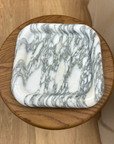 Rounded Square Marble Tray