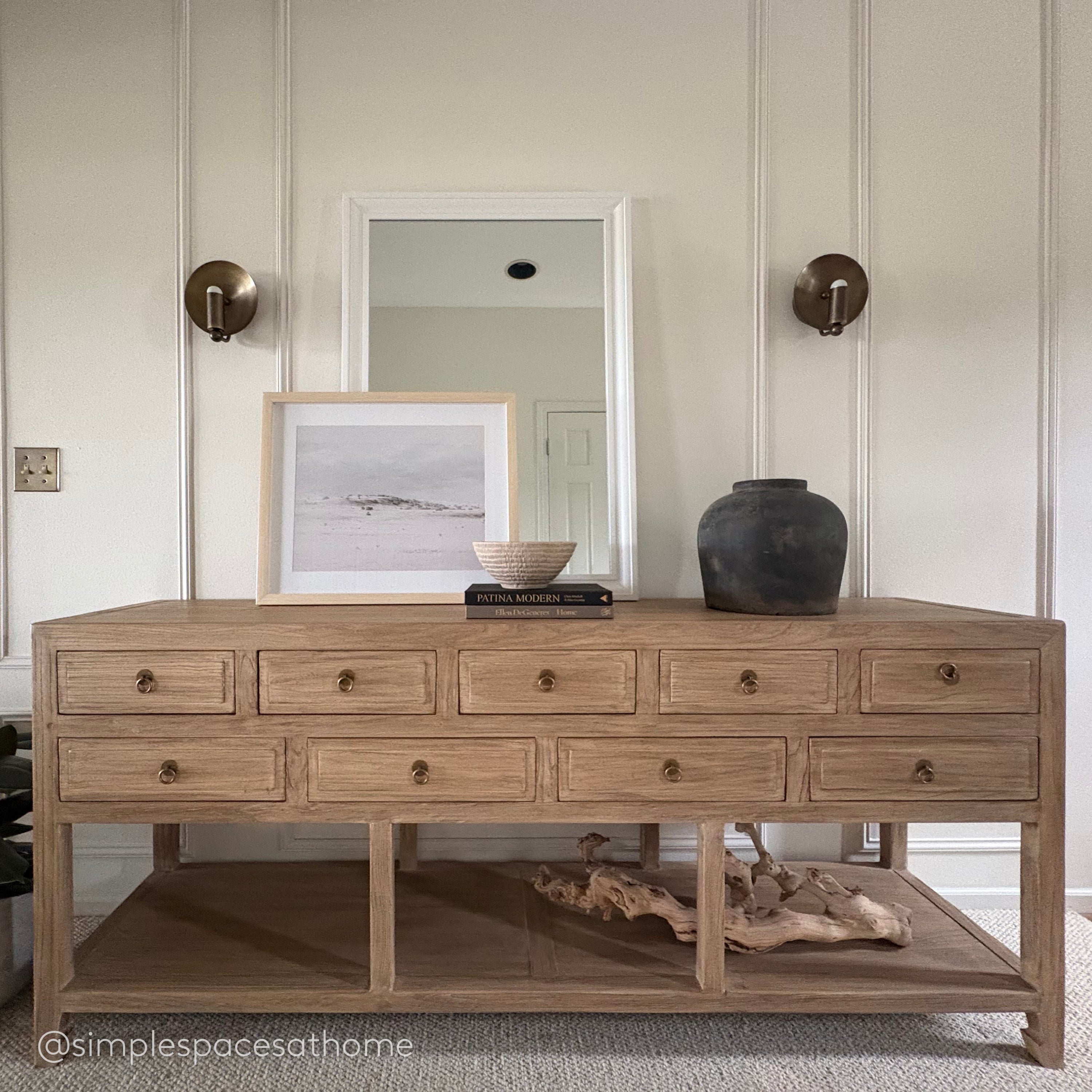 Bandari Nine Drawer Sideboard