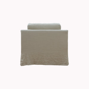 Cannes 100% Linen Slipcover Chair