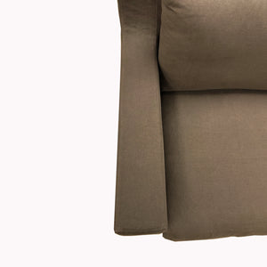 Cannes 100% Linen Slipcover Sofa