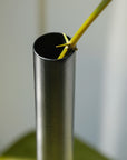 Cylindrical Metal Vase Set