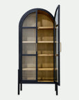 Emilia Arched Glass Display Cabinet