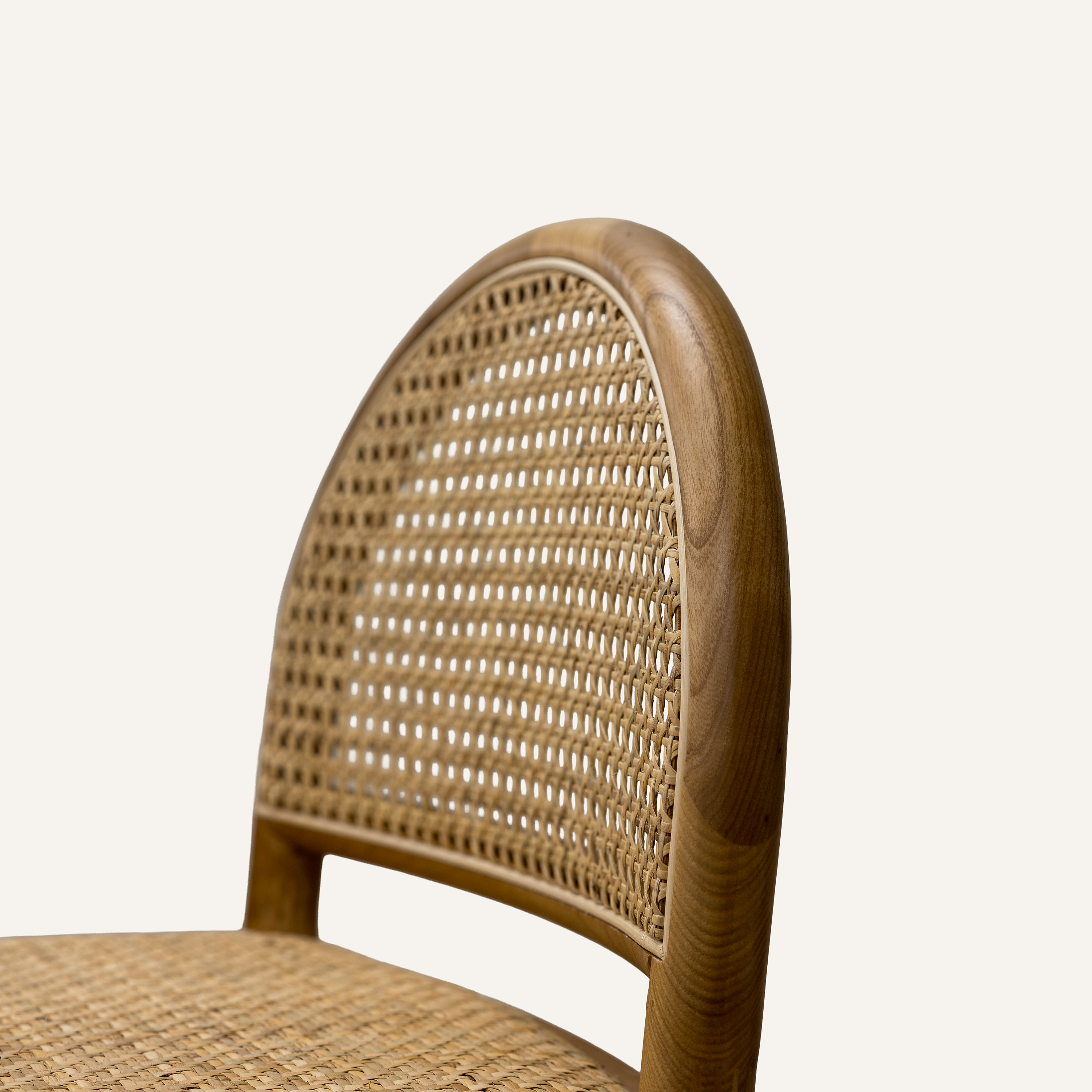 Evelyn Cane Back Counter Stool