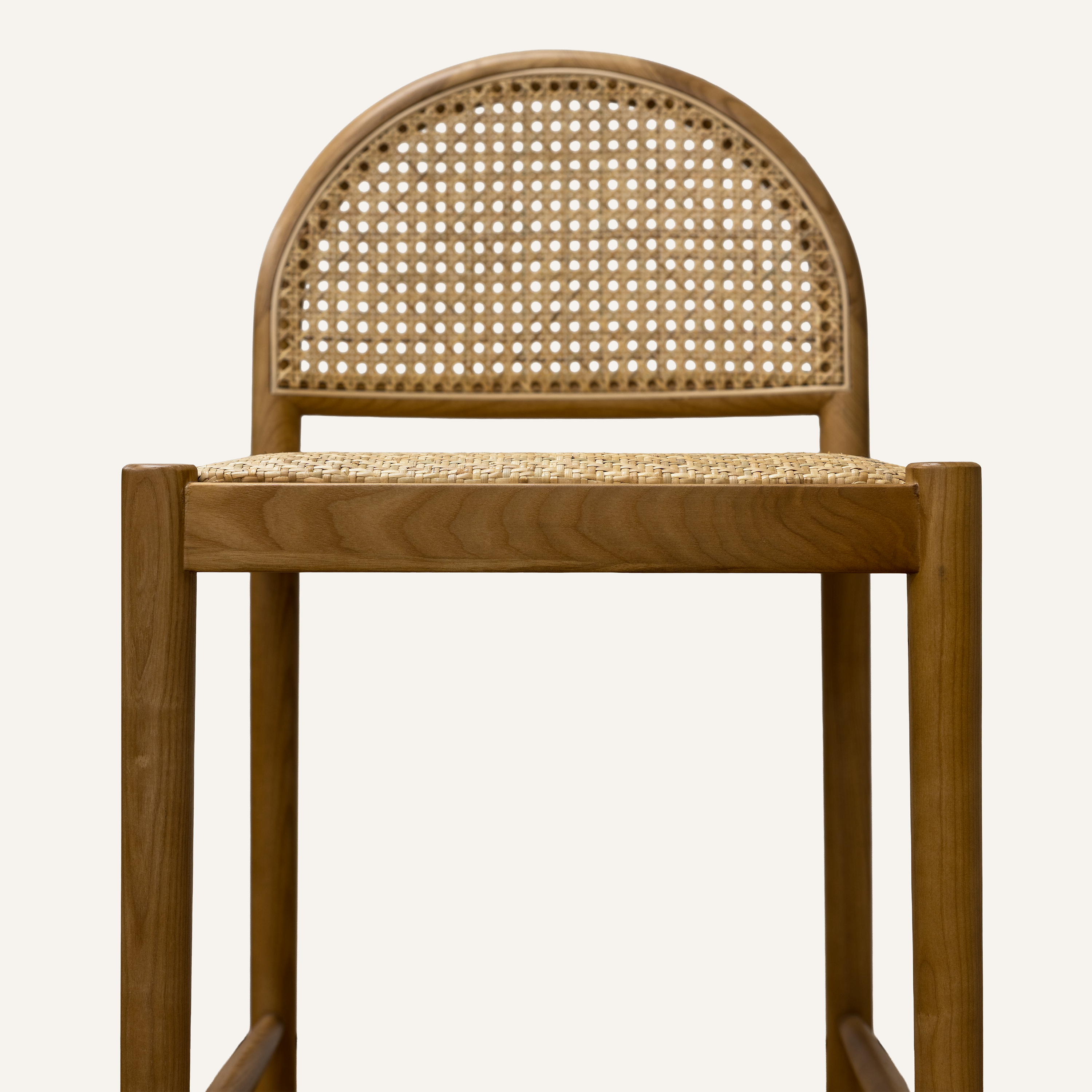 Evelyn Cane Back Counter Stool