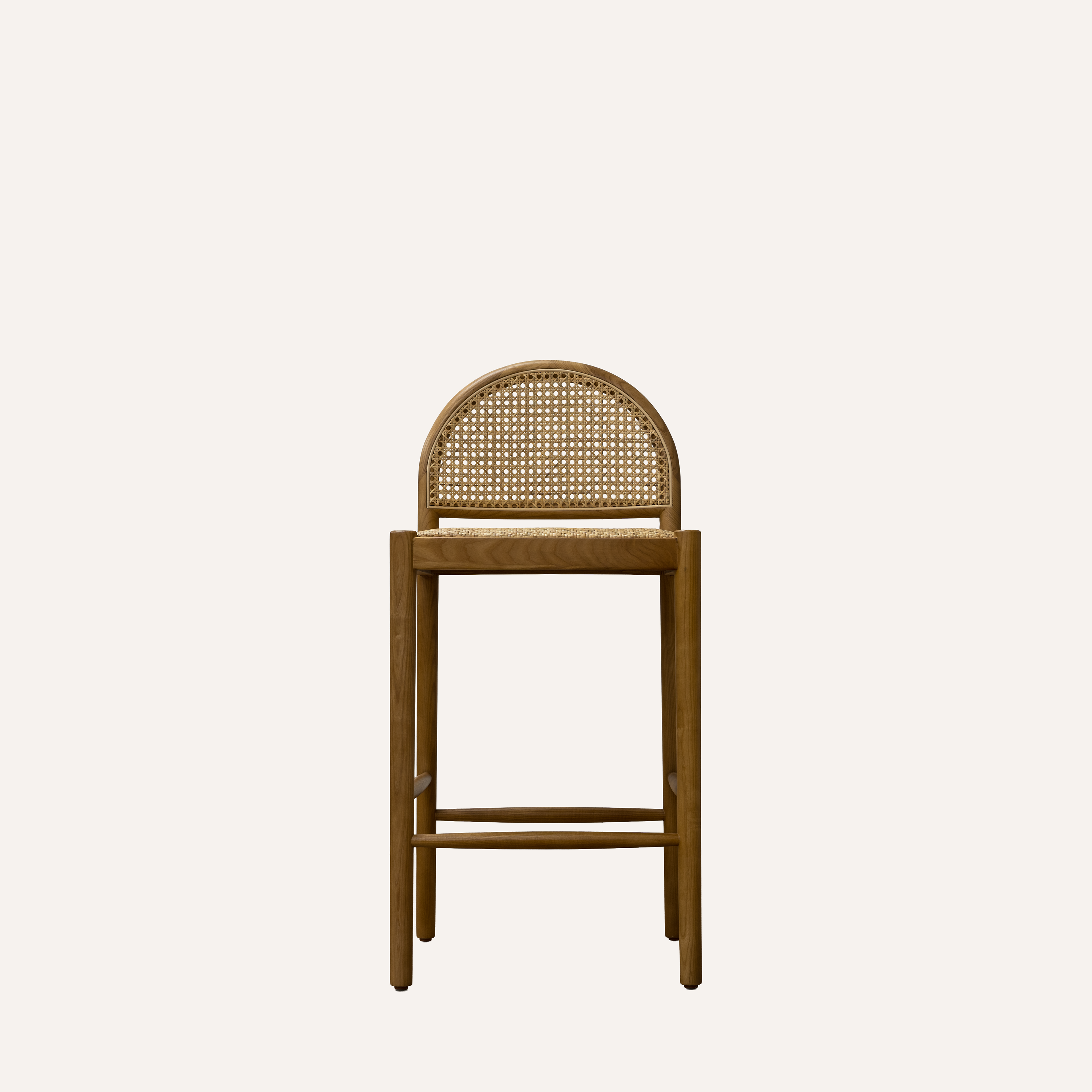 Evelyn Cane Back Counter Stool