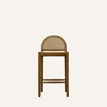 Evelyn Cane Back Counter Stool