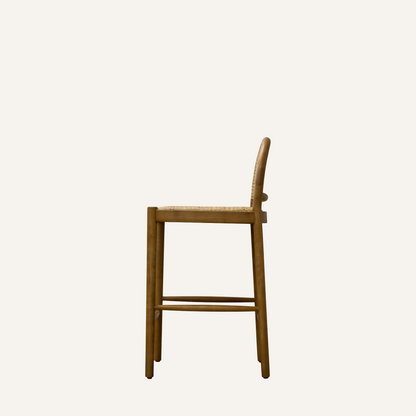Evelyn Cane Back Counter Stool