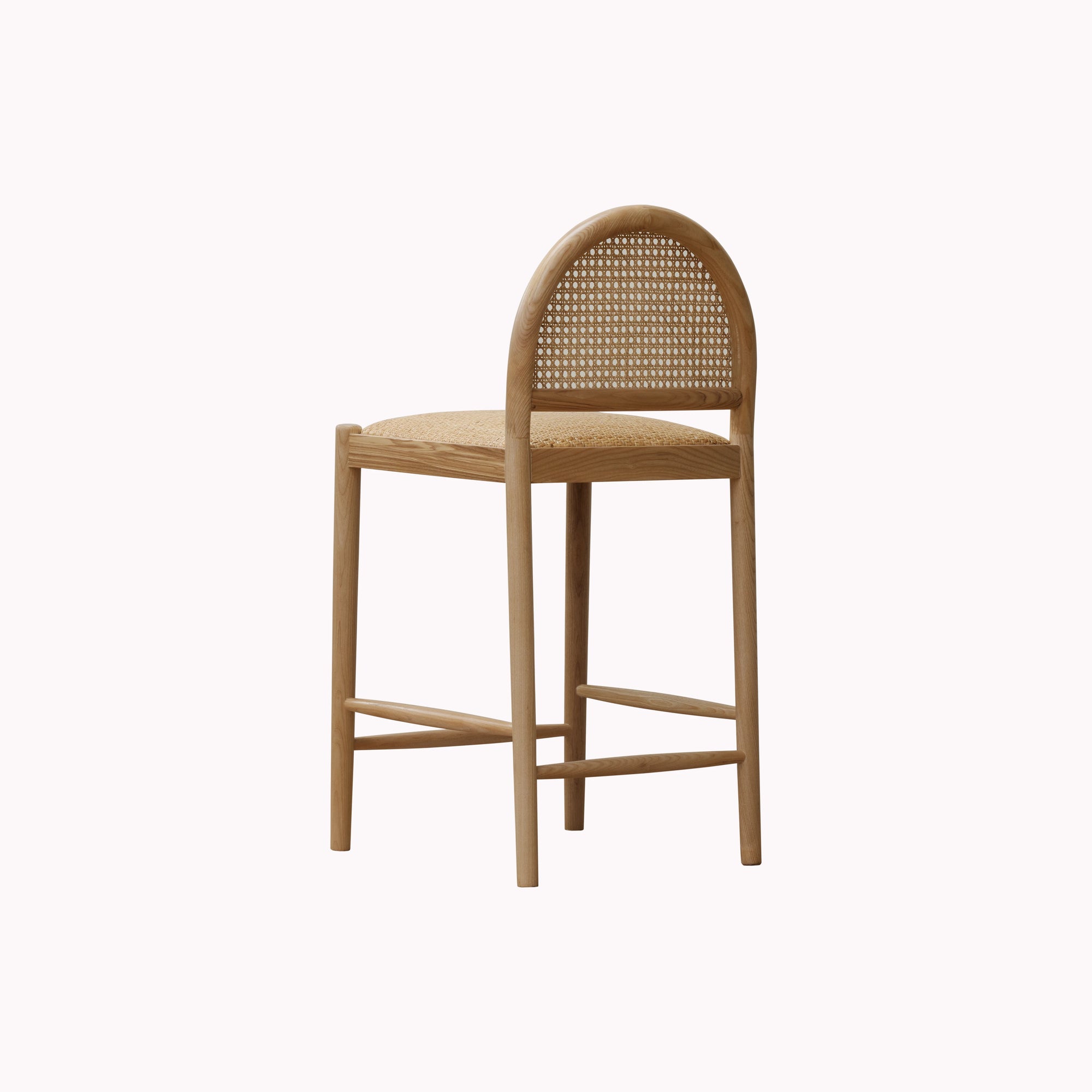 Evelyn Cane Back Counter Stool