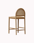 Evelyn Cane Back Counter Stool