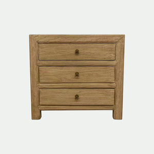 Gamila Three Drawer Table
