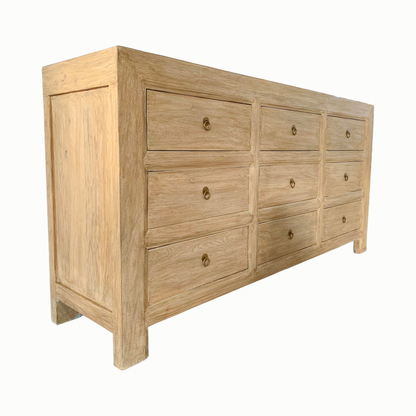 Gamila Nine Drawer Sideboard