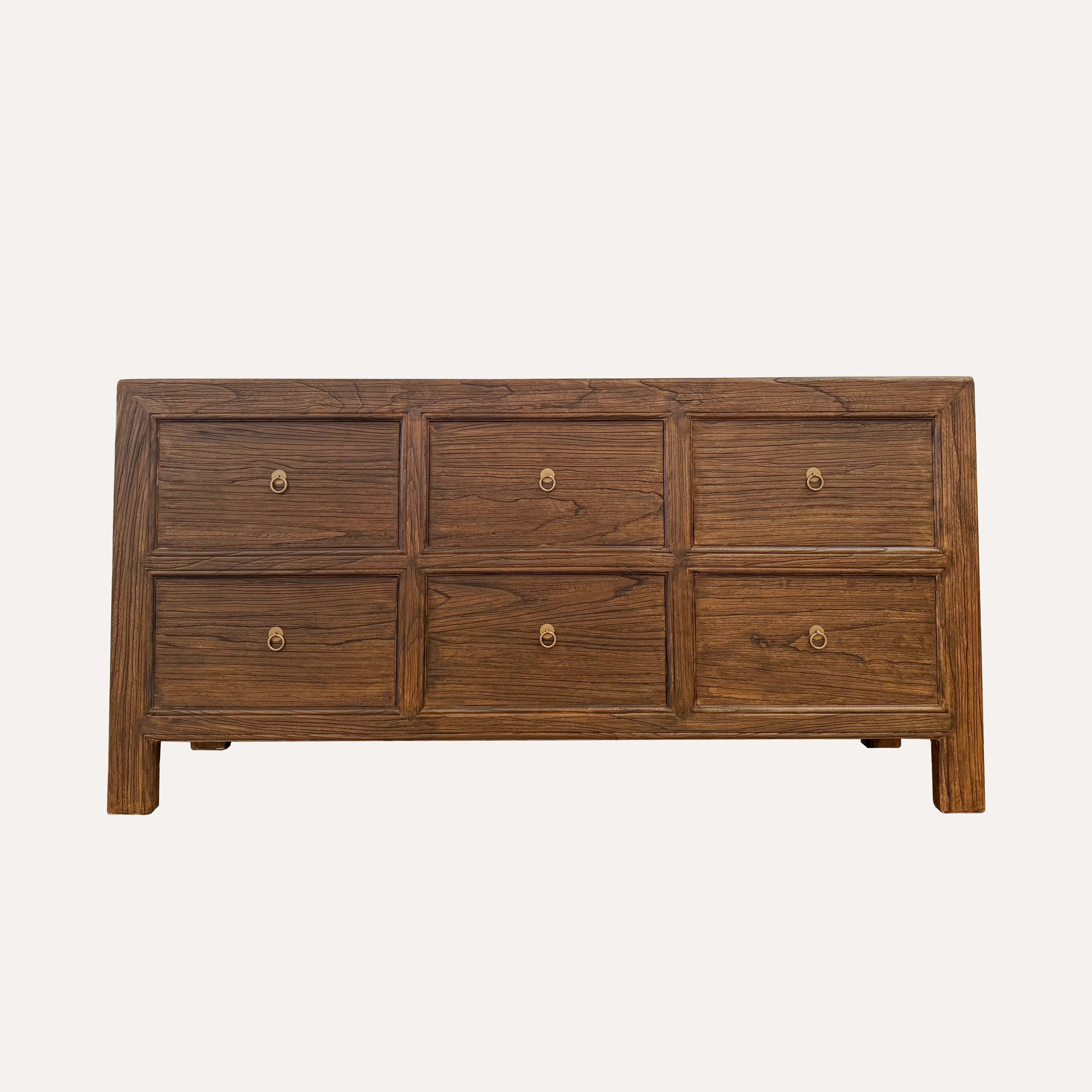 Gamila Six Drawer Sideboard