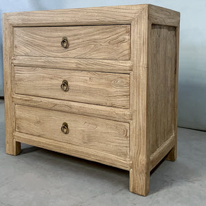Gamila Three Drawer Table