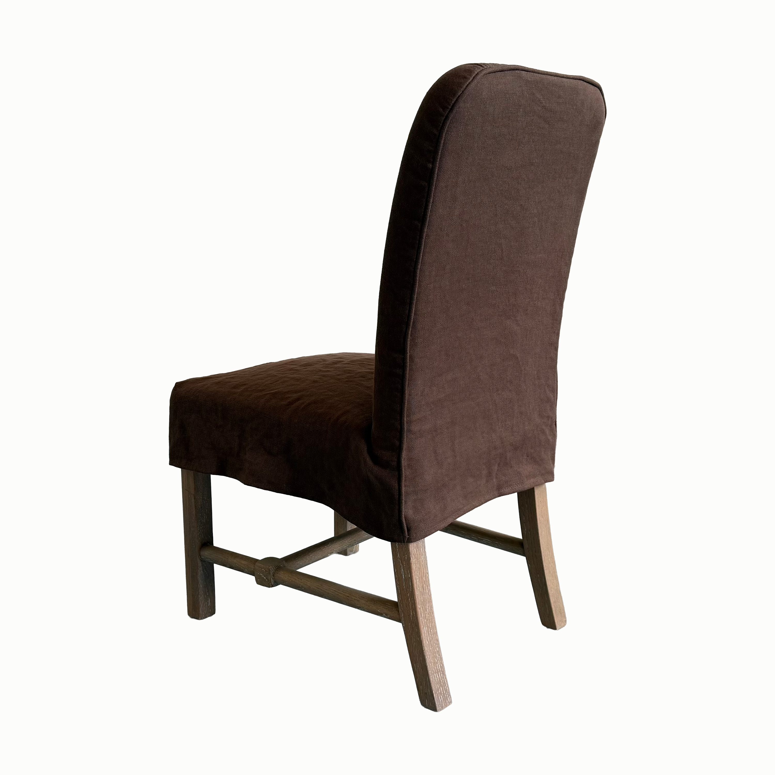 Ian Linen Slipcover Chair