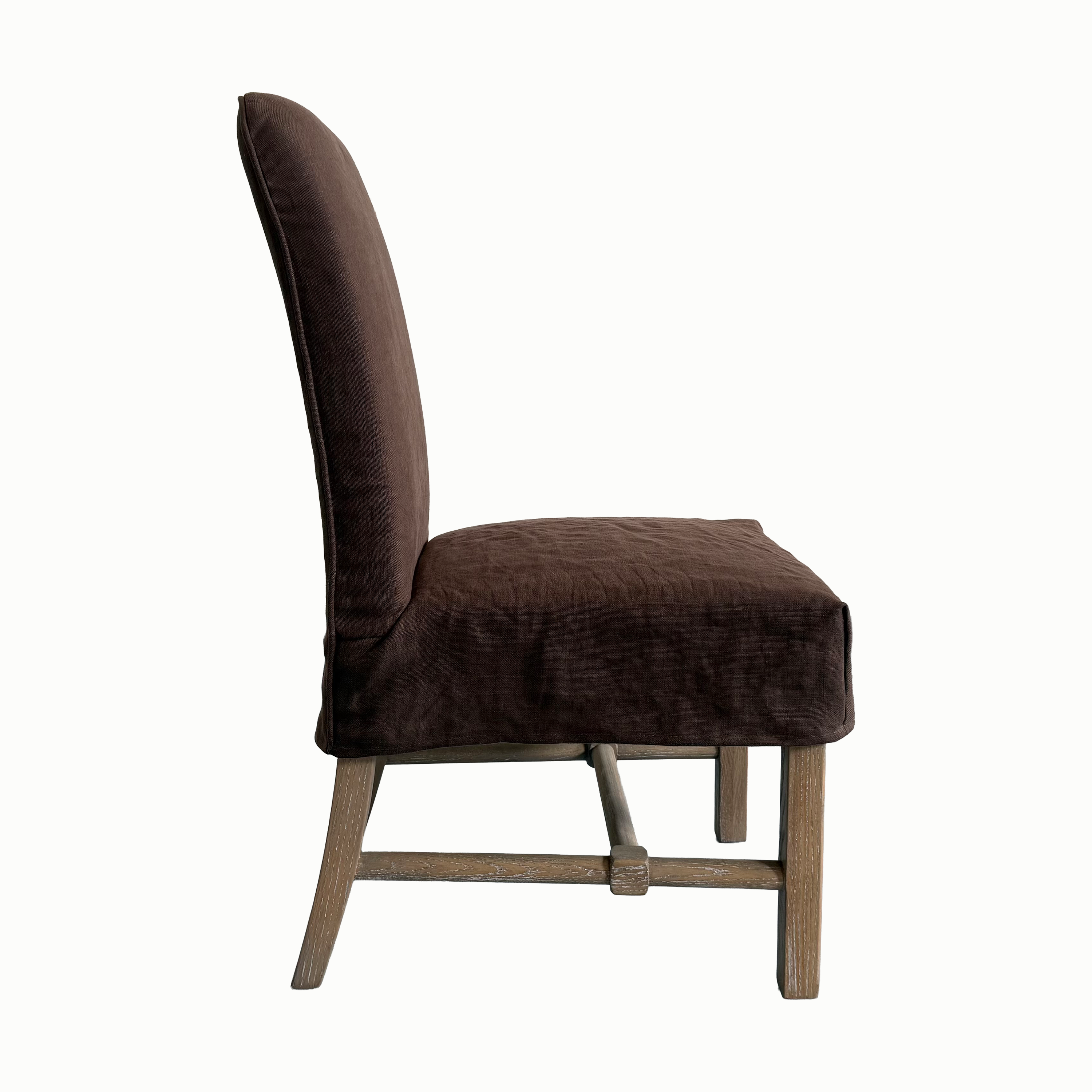 Ian Linen Slipcover Chair