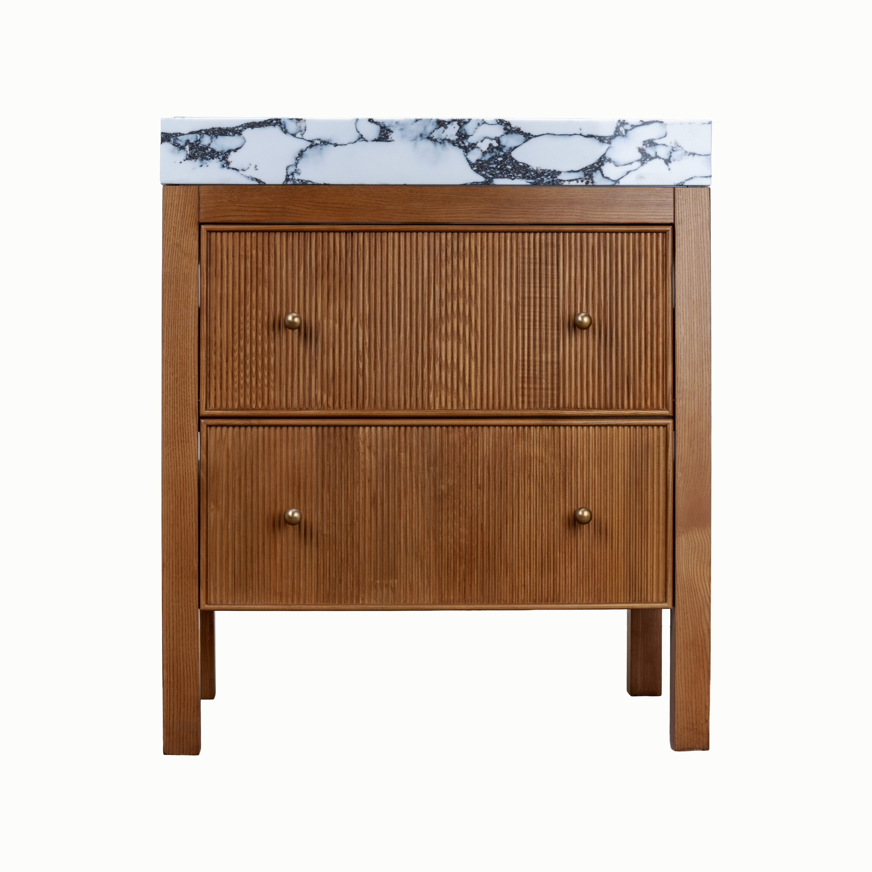 Kimberly Fluted Bathroom Vanity