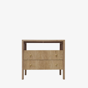 Kimberly Fluted Side Table
