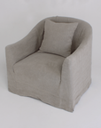 Lola Linen Slipcover Chair