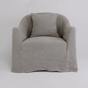 Lola Linen Slipcover Chair